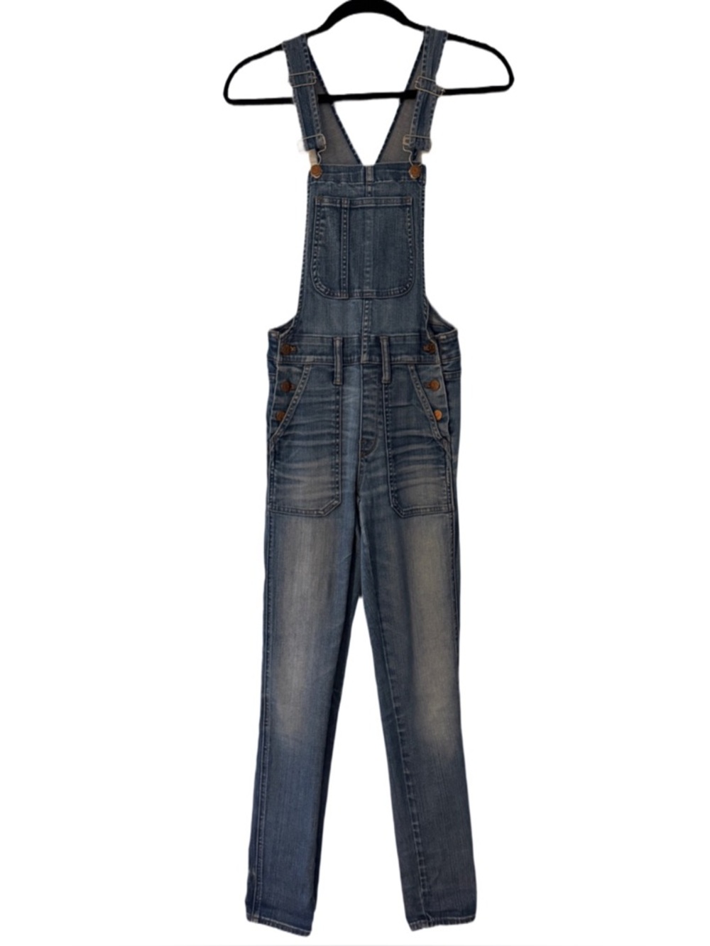 Madewell Classic Skinny Denim Overalls